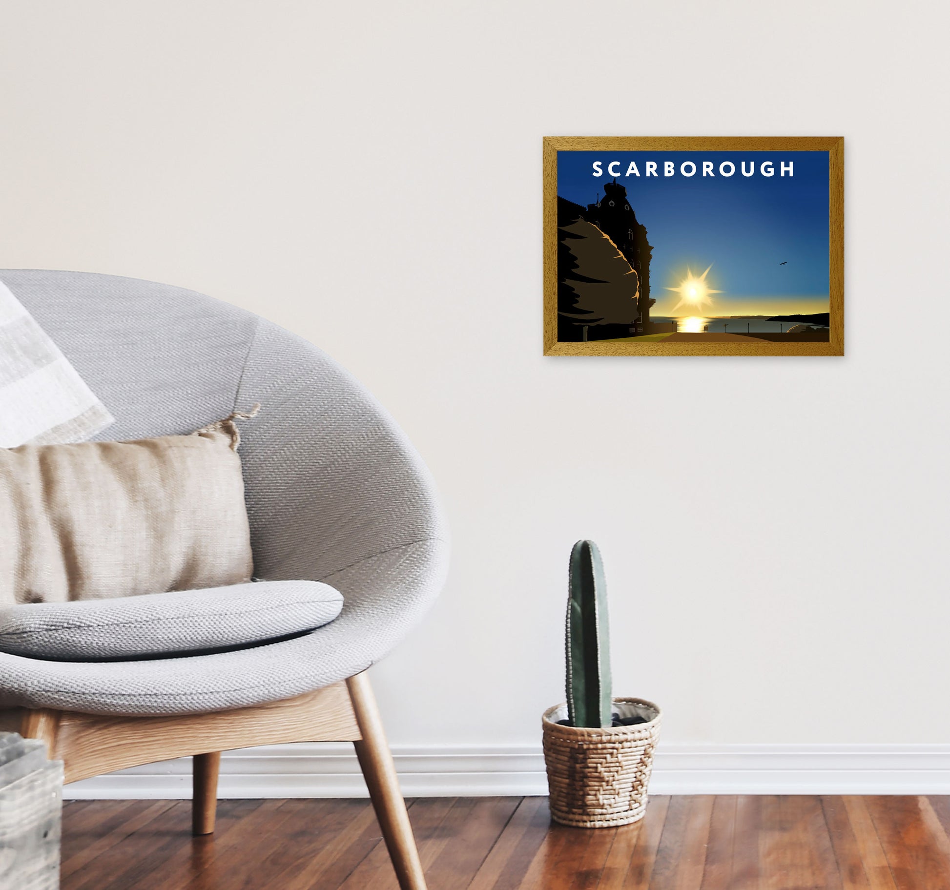 Scarborough Sunrise by Richard O'Neill A3 Print Only