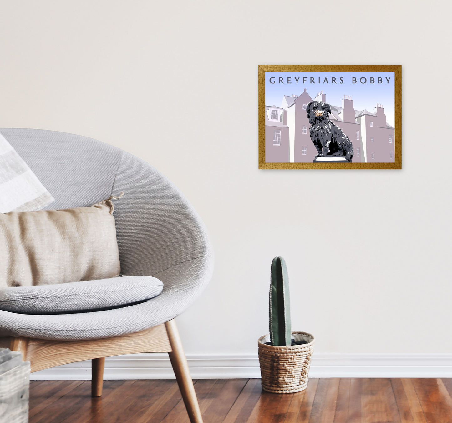 Greyfriars Bobby by Richard O'Neill A3 Print Only