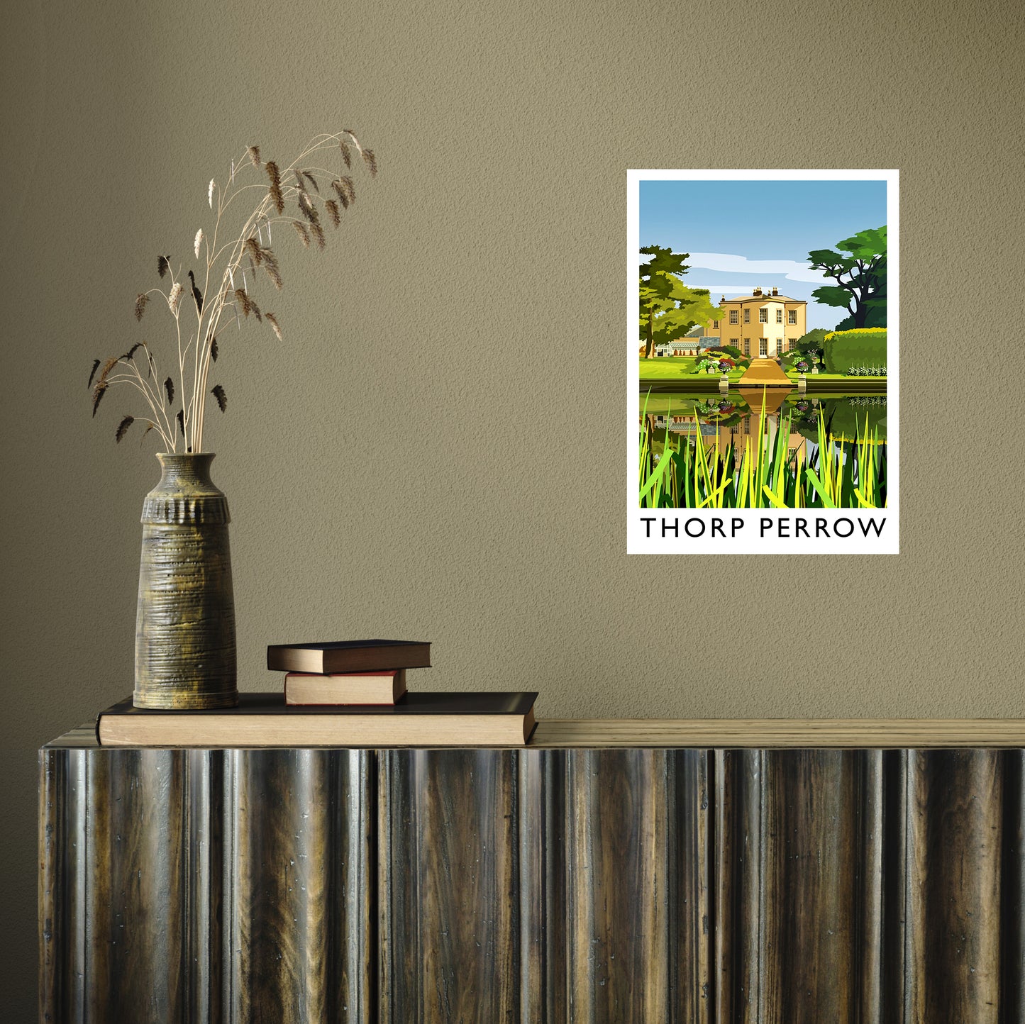 Thorp Perrow portrait by Richard O'Neill A3 Print Only