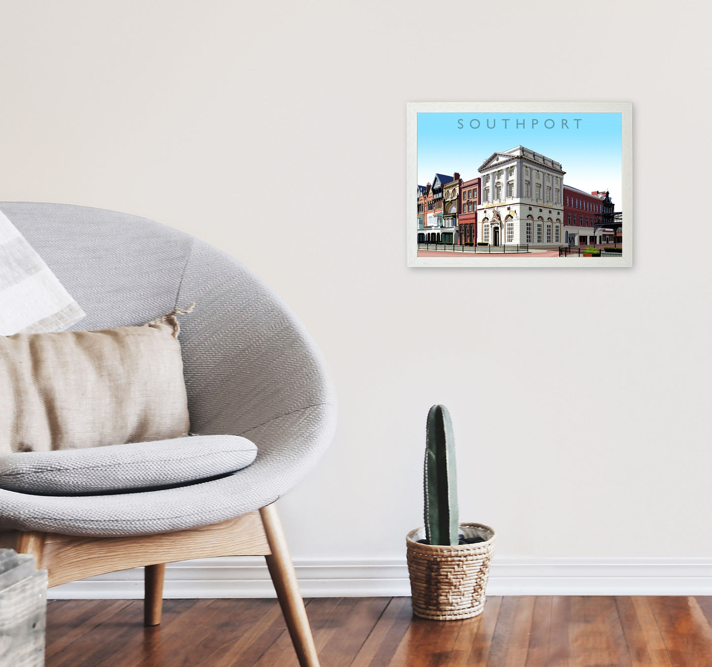 Southport by Richard O'Neill A3 Oak Frame