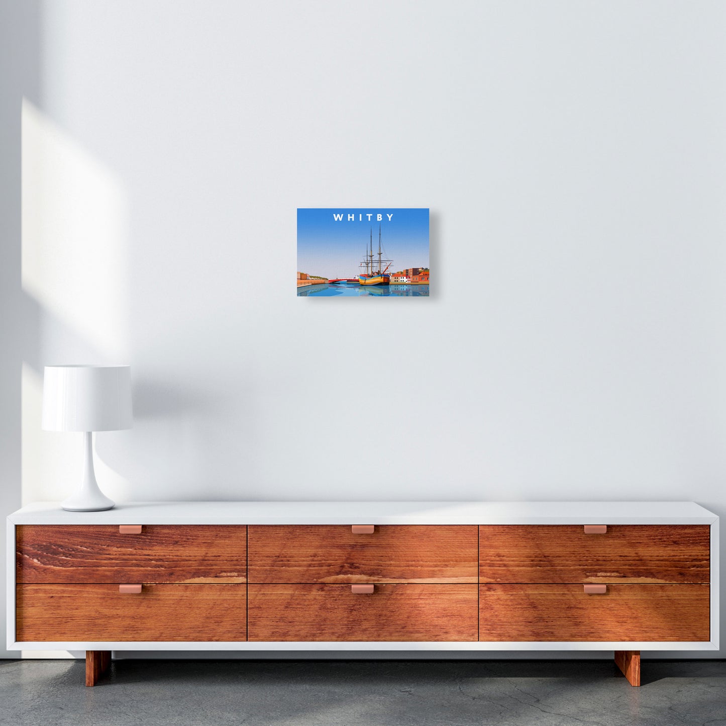 Whitby3 by Richard O'Neill A4 Canvas