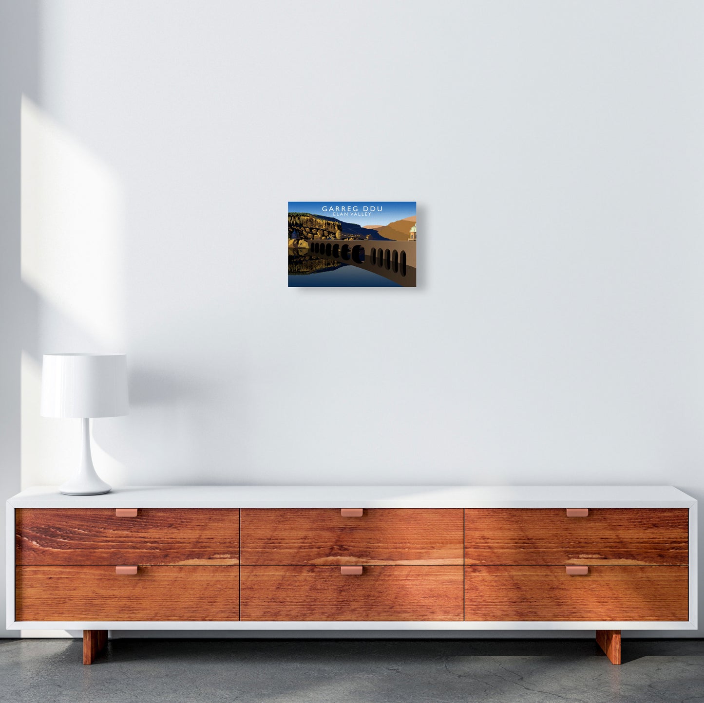 Garreg Ddu by Richard O'Neill A4 Canvas