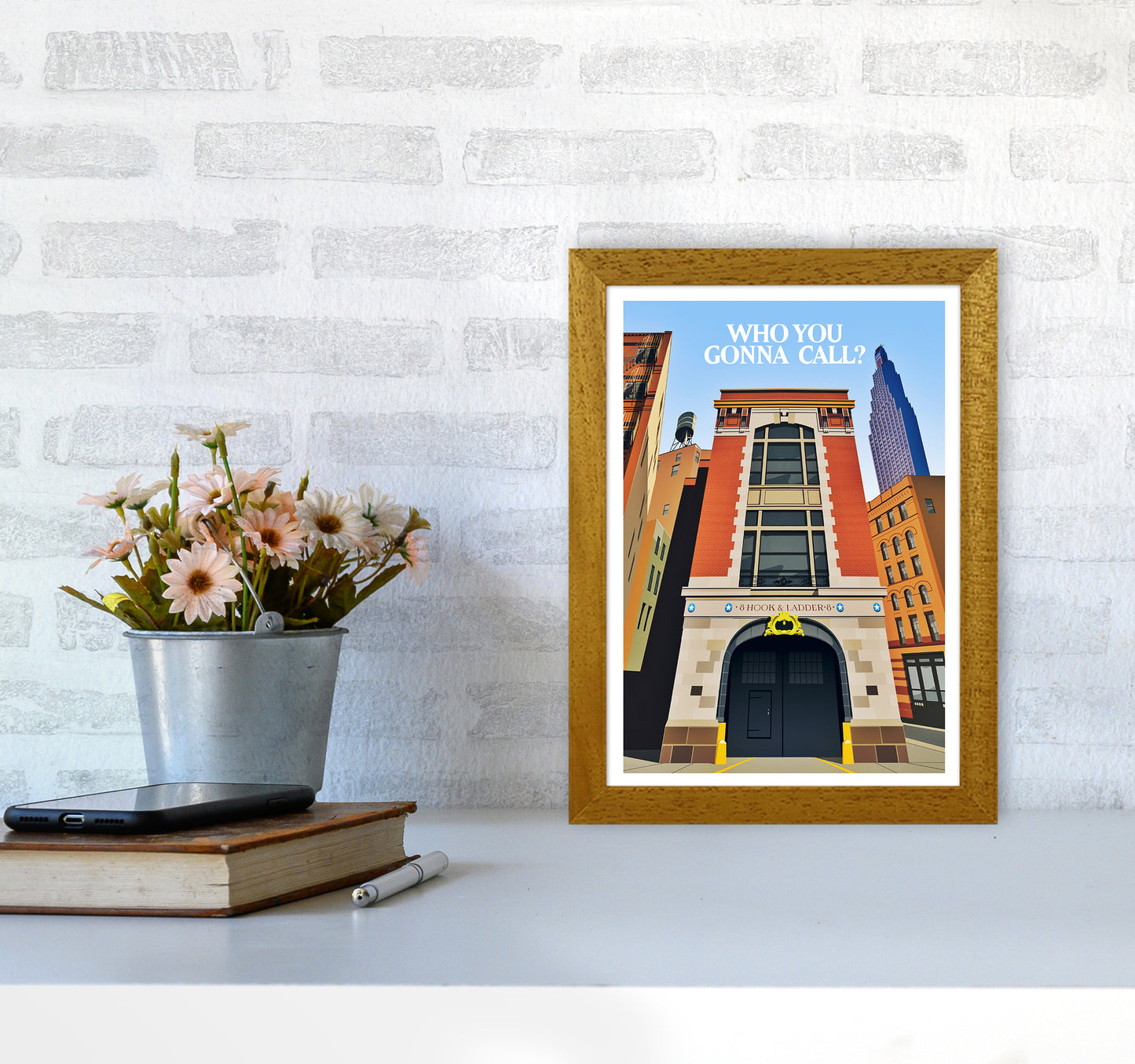 Ghostbusters Day Art Print by Richard O'Neill A4 Print Only