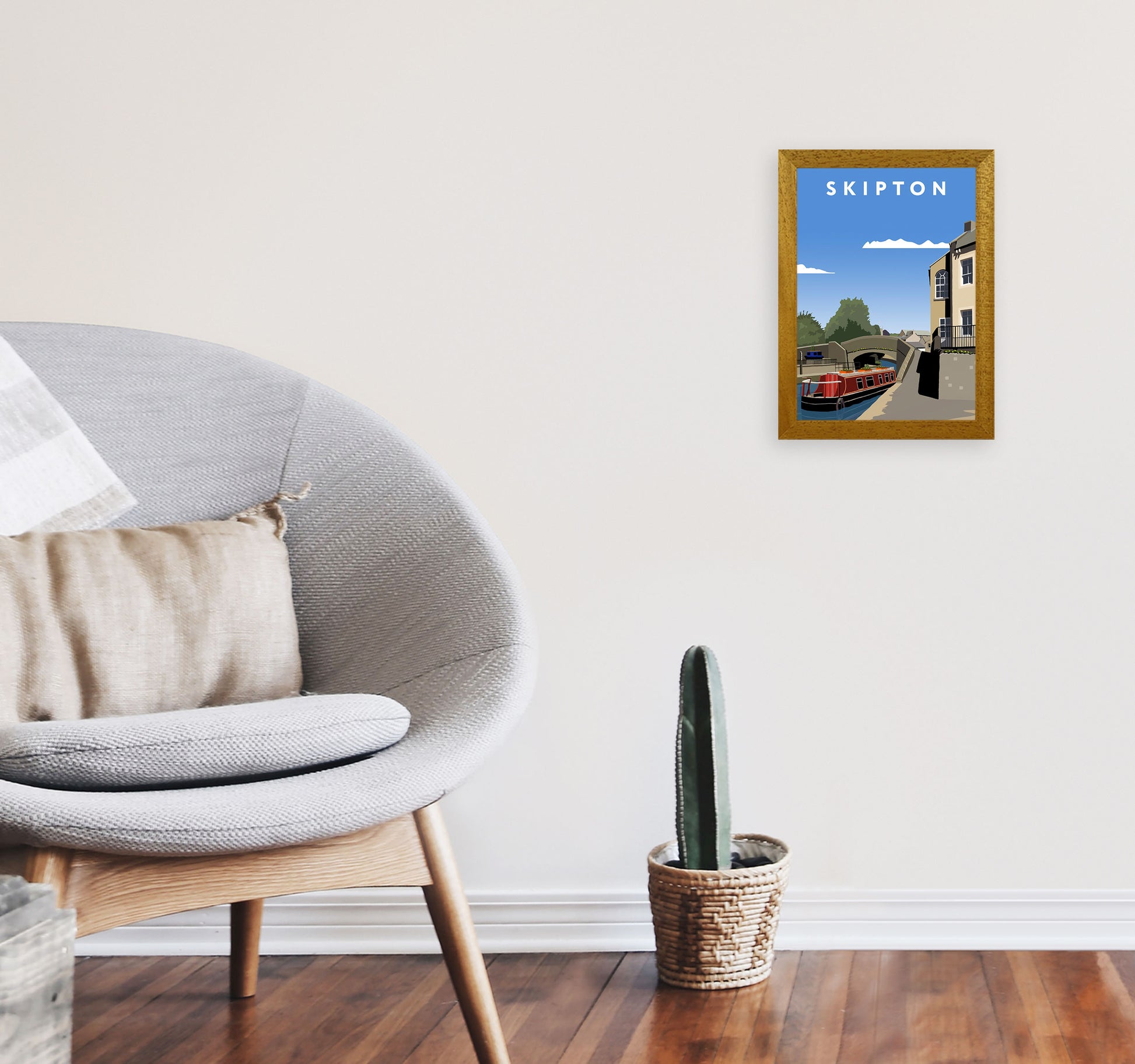 Skipton2 Portrait by Richard O'Neill A4 Print Only