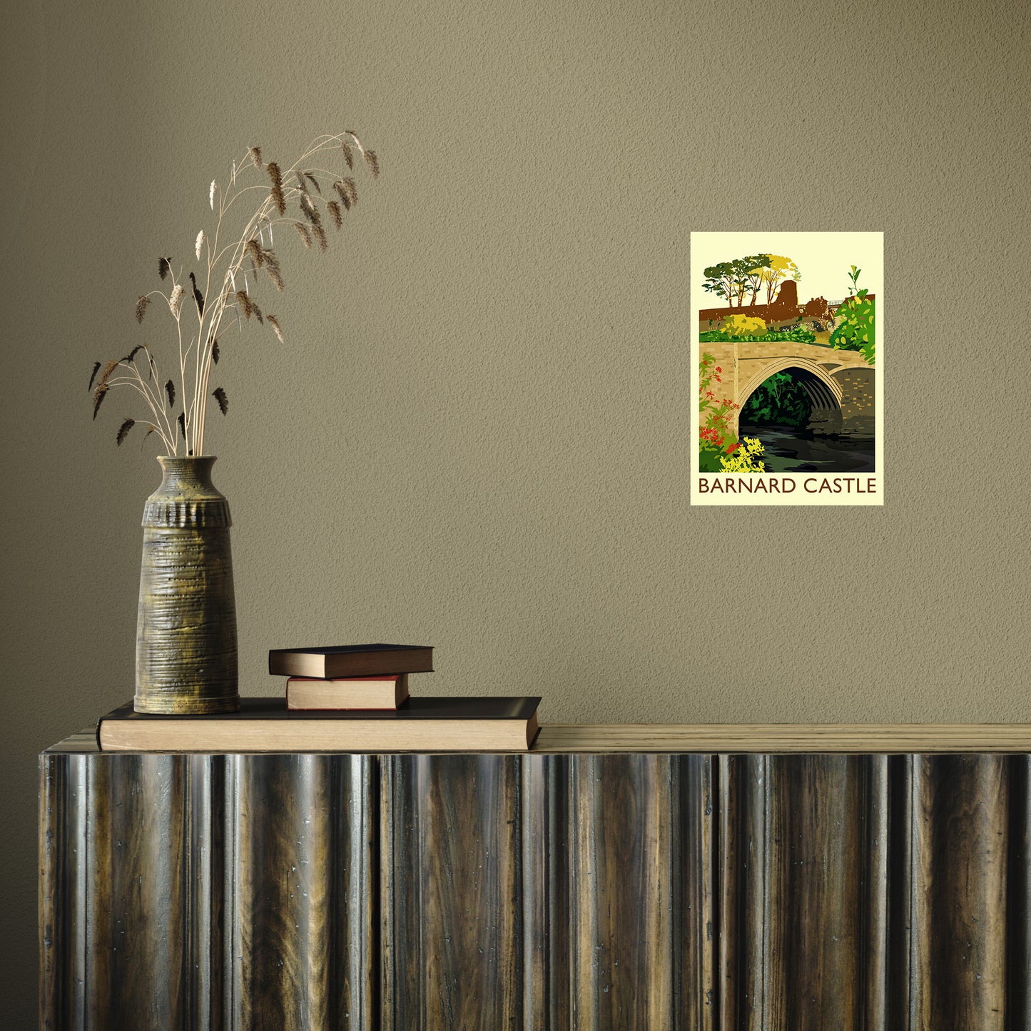 Barnard Castle 4 by Richard O'Neill A4 Print Only