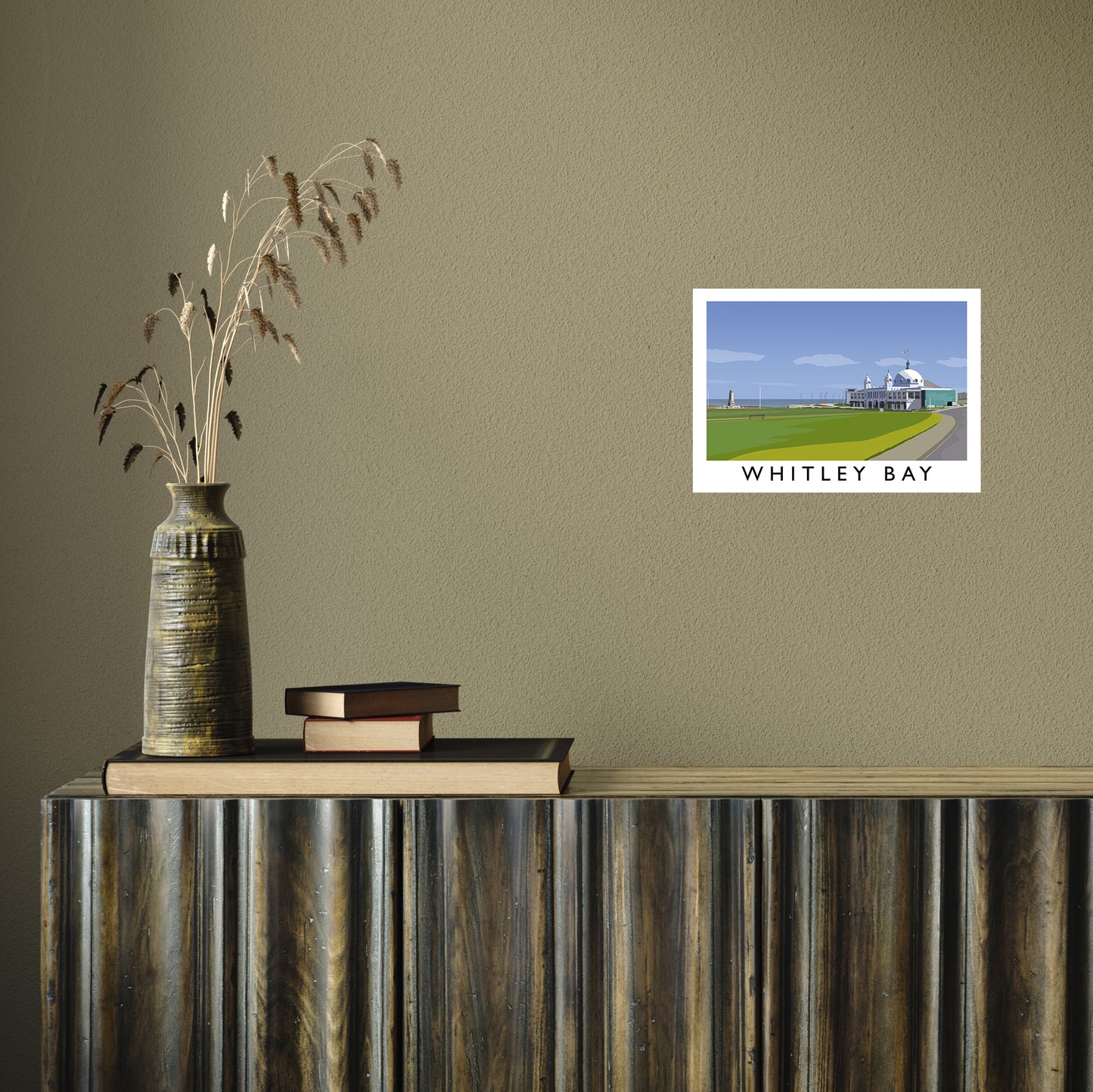 Whitley Bay by Richard O'Neill A4 Print Only