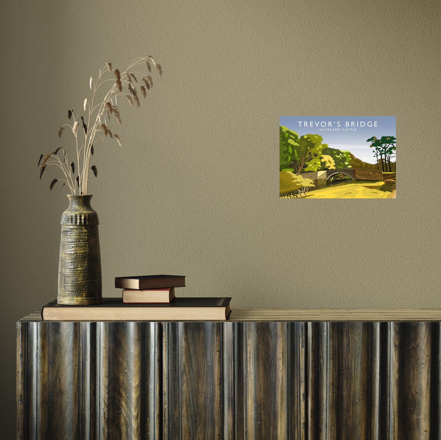 Trevor's Bridge by Richard O'Neill A4 Print Only