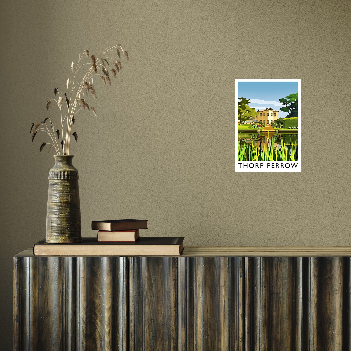 Thorp Perrow portrait by Richard O'Neill A4 Print Only
