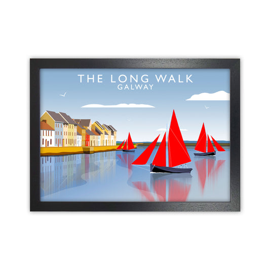 Long Walk (Landscape) by Richard O'Neill Black Grain