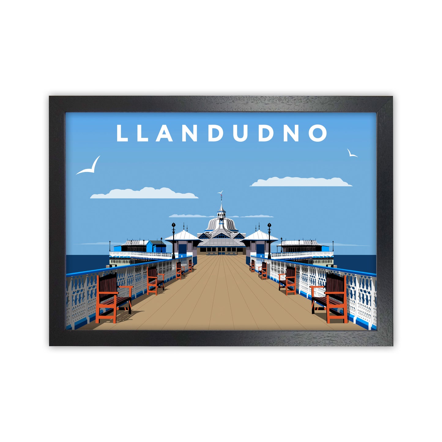 Llandudno by Richard O'Neill Black Grain