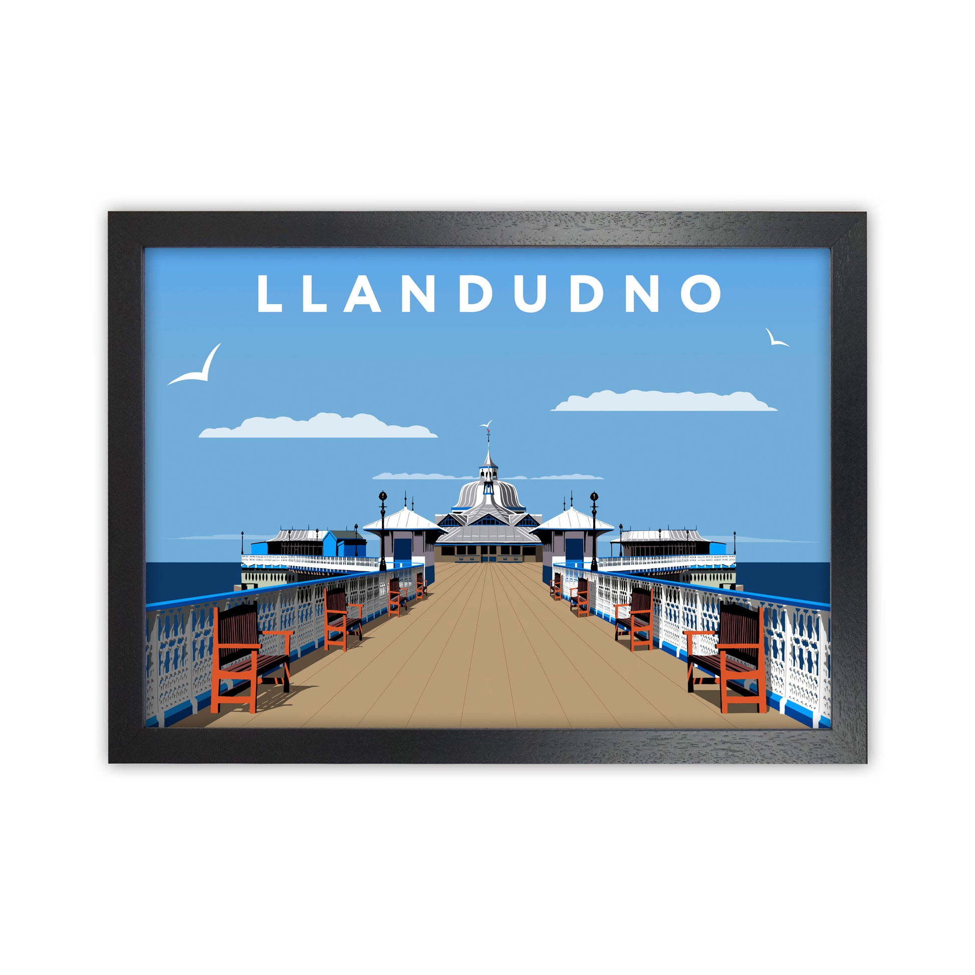 Llandudno by Richard O'Neill Black Grain
