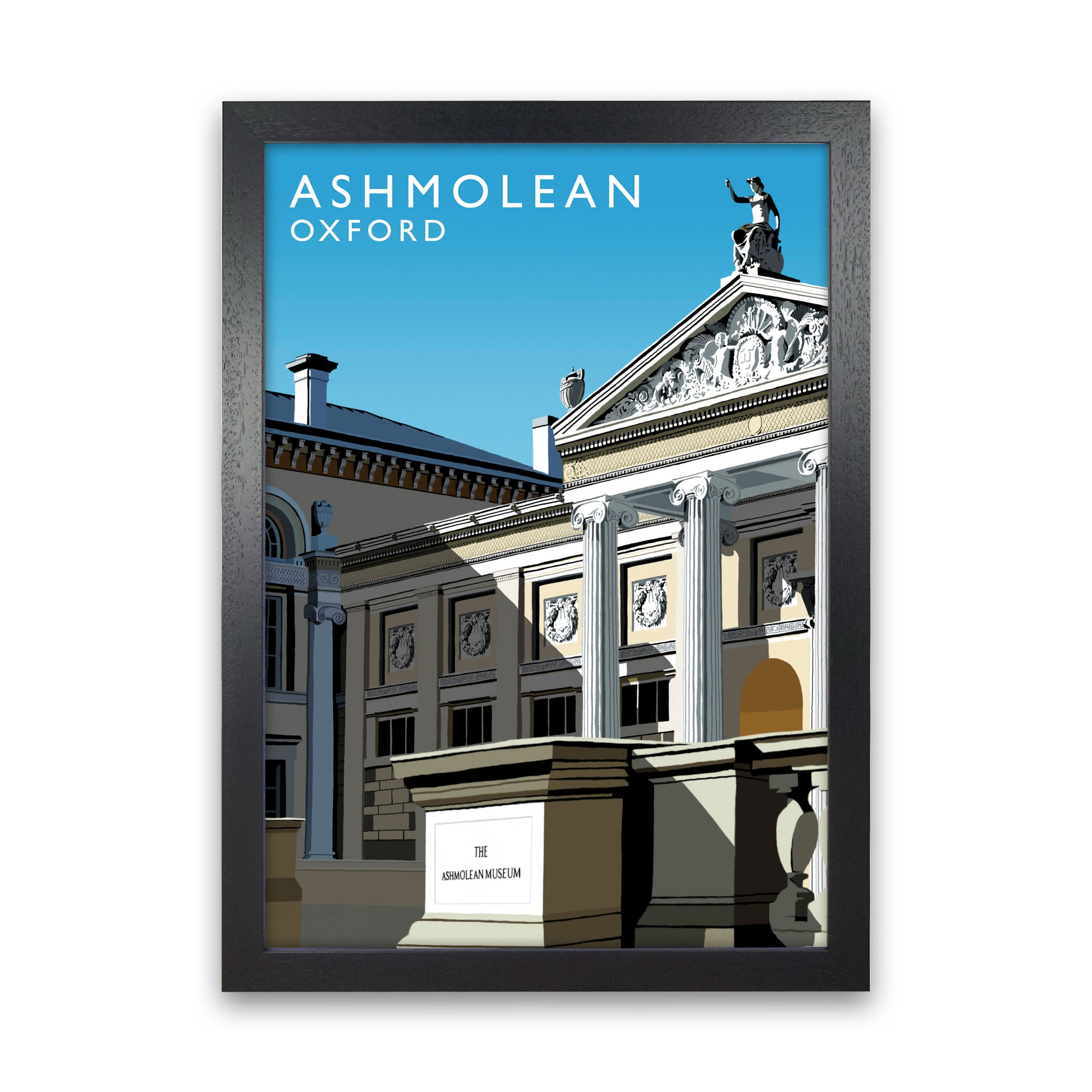 Ashmolean Portrait by Richard O'Neill Black Grain