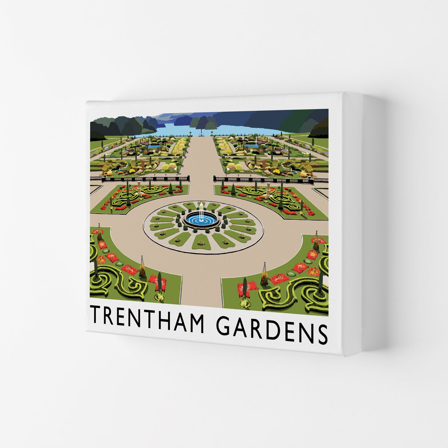Trentham Gardens by Richard O'Neill Canvas