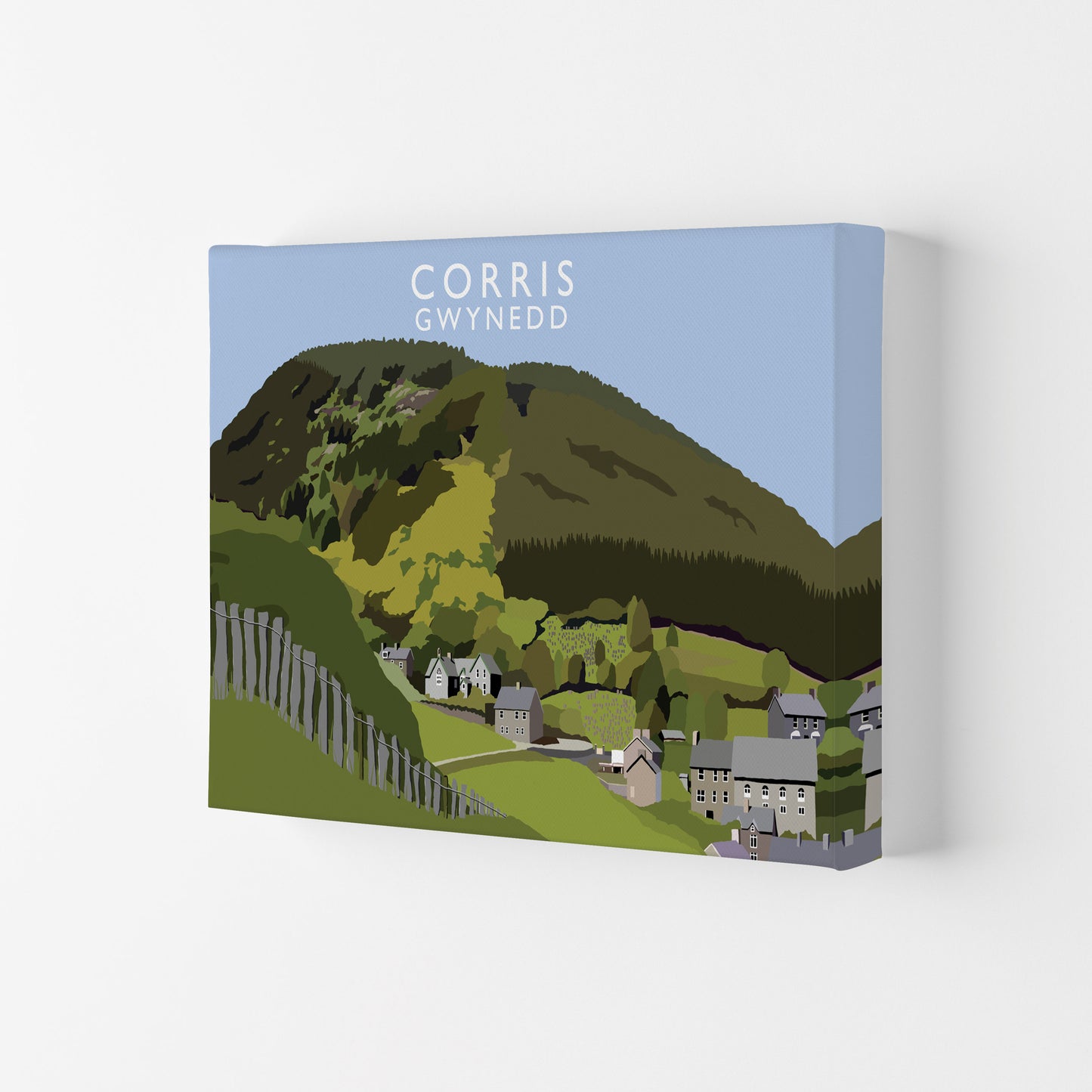 Corris by Richard O'Neill Canvas
