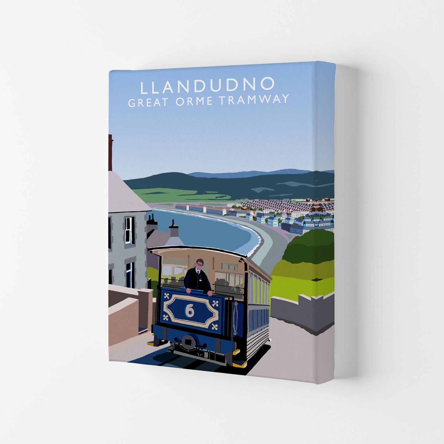 Llandudno by Richard O'Neill Canvas