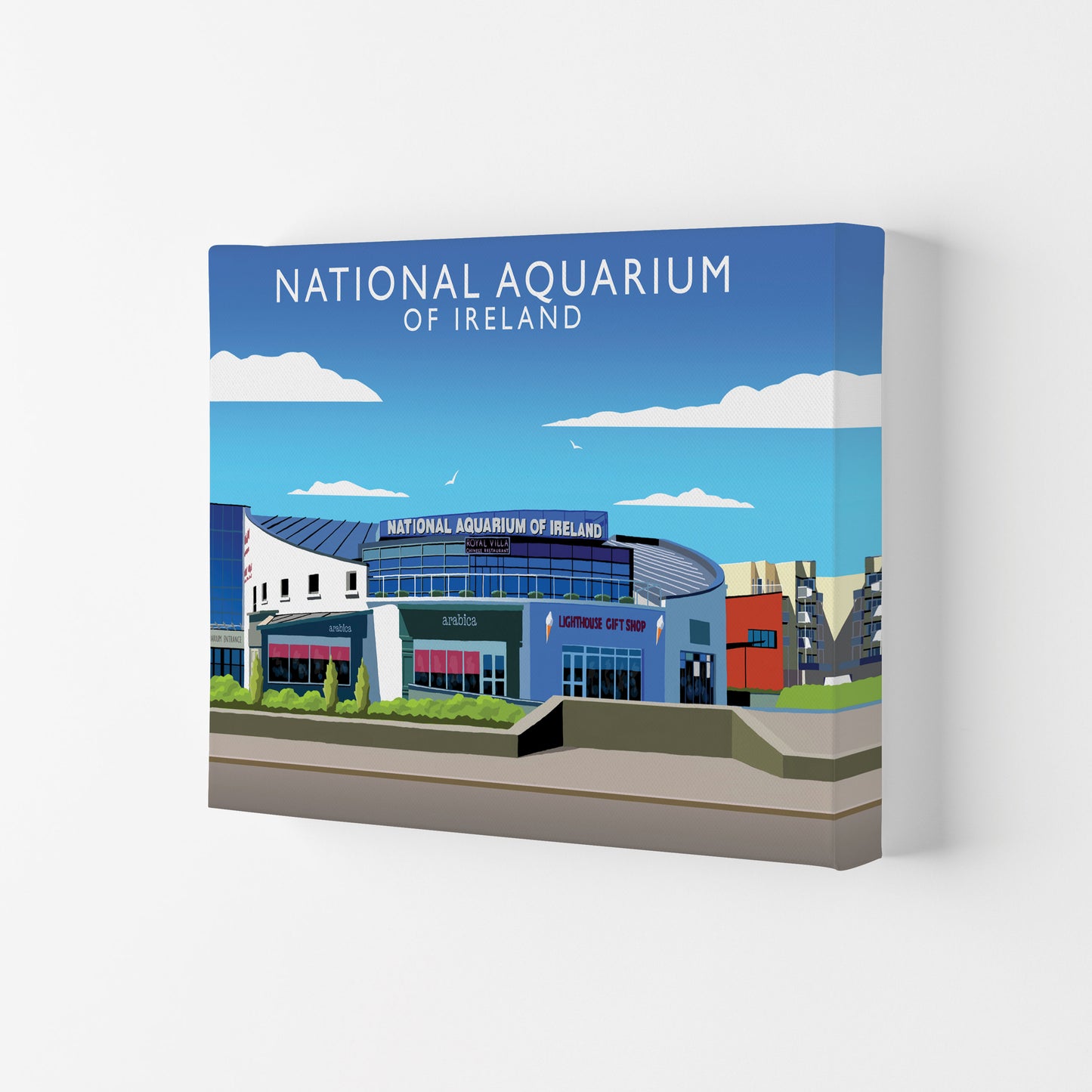 National Aquarium Ireland (Landscape) by Richard O'Neill Canvas