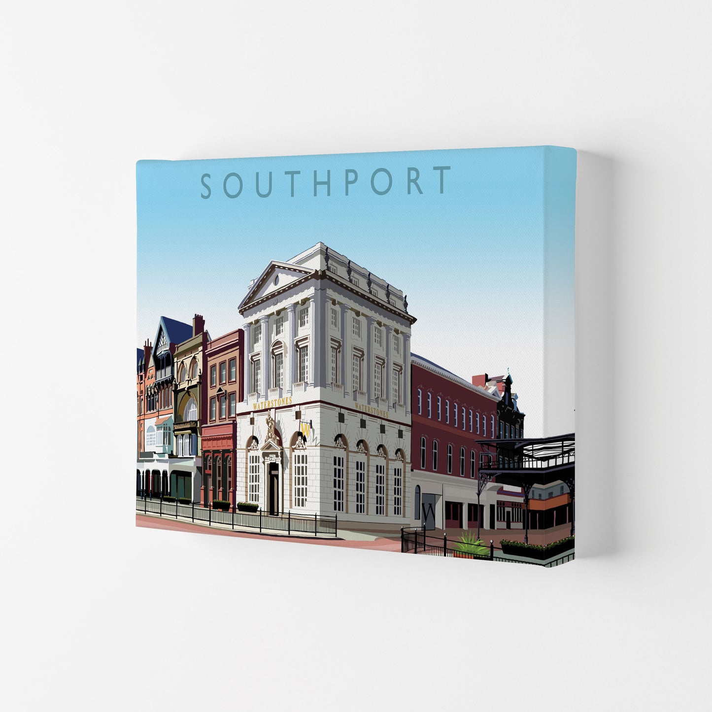 Southport by Richard O'Neill Canvas