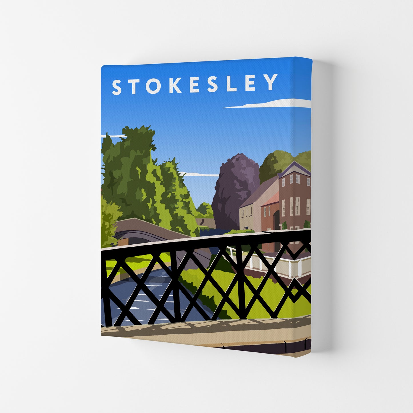 Stokesley3 Portrait by Richard O'Neill Canvas