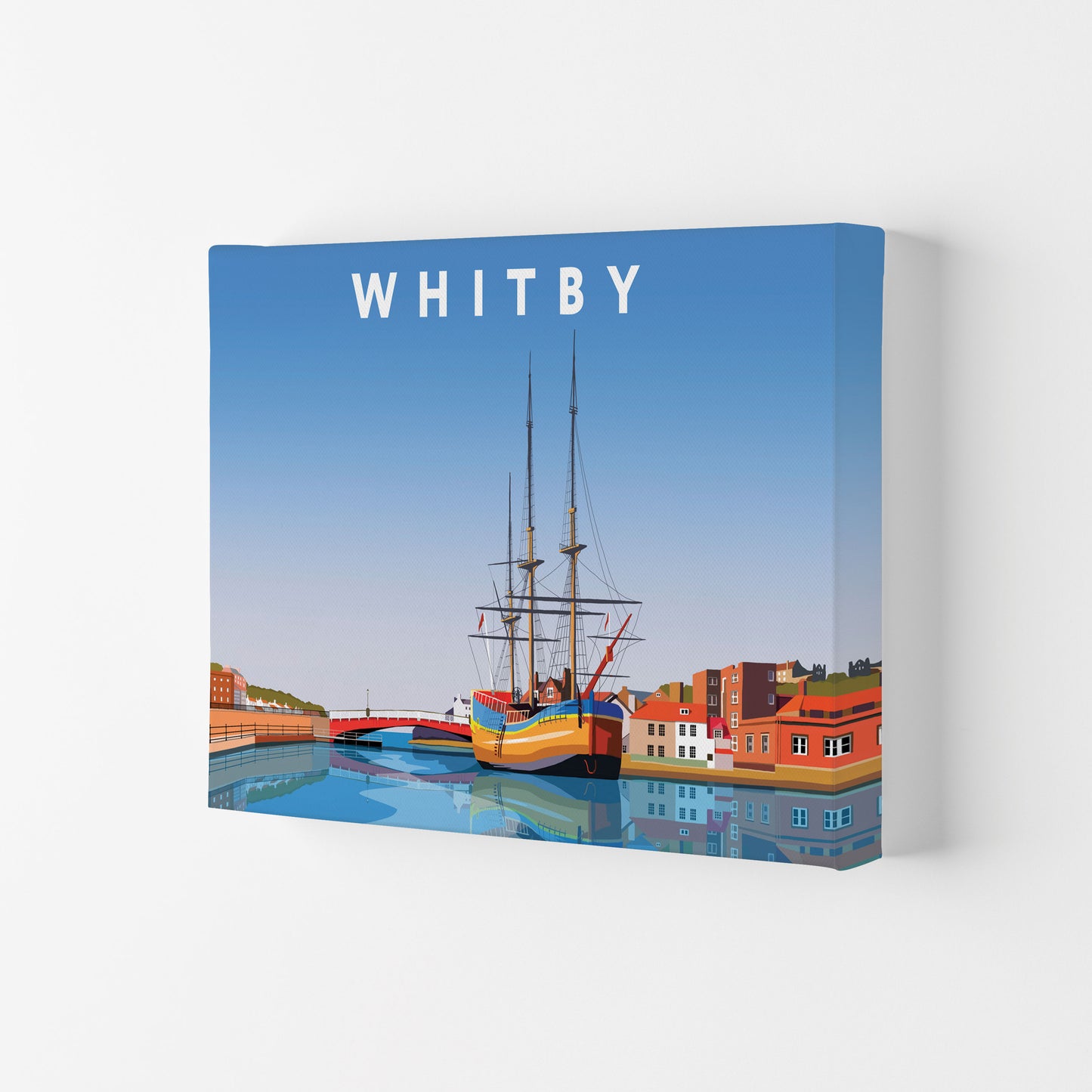 Whitby3 by Richard O'Neill Canvas