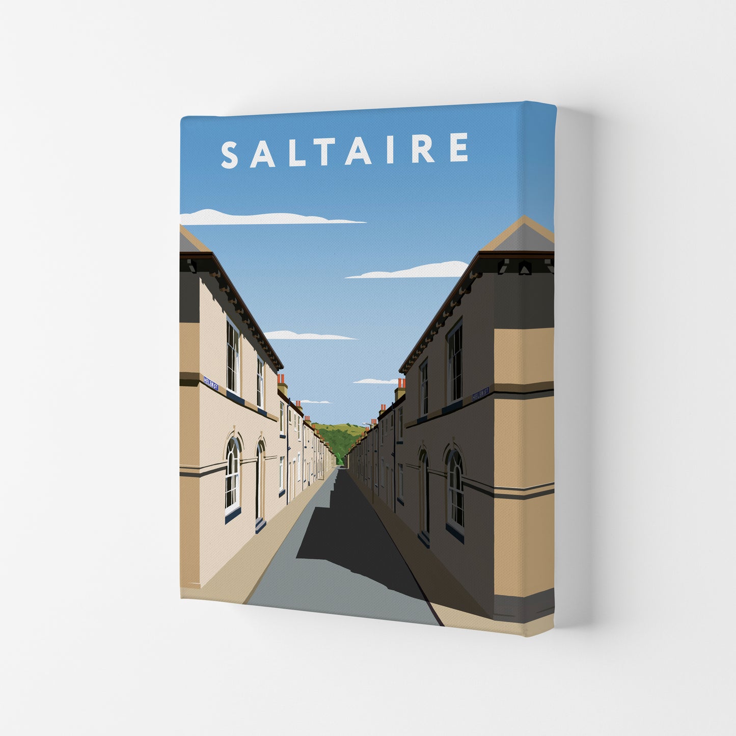 Saltaire Portrait by Richard O'Neill Canvas