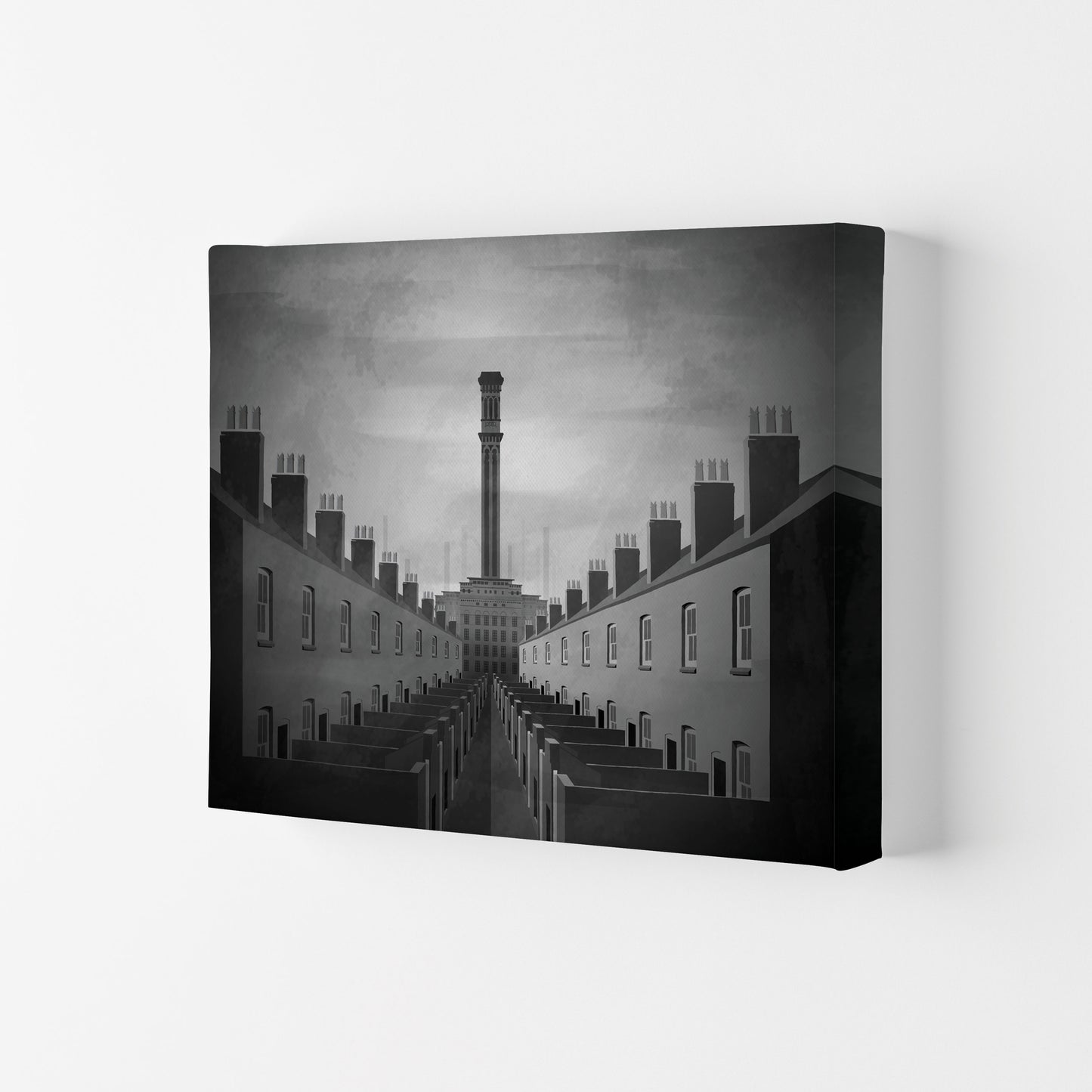 Northen Mills by Richard O'Neill Canvas