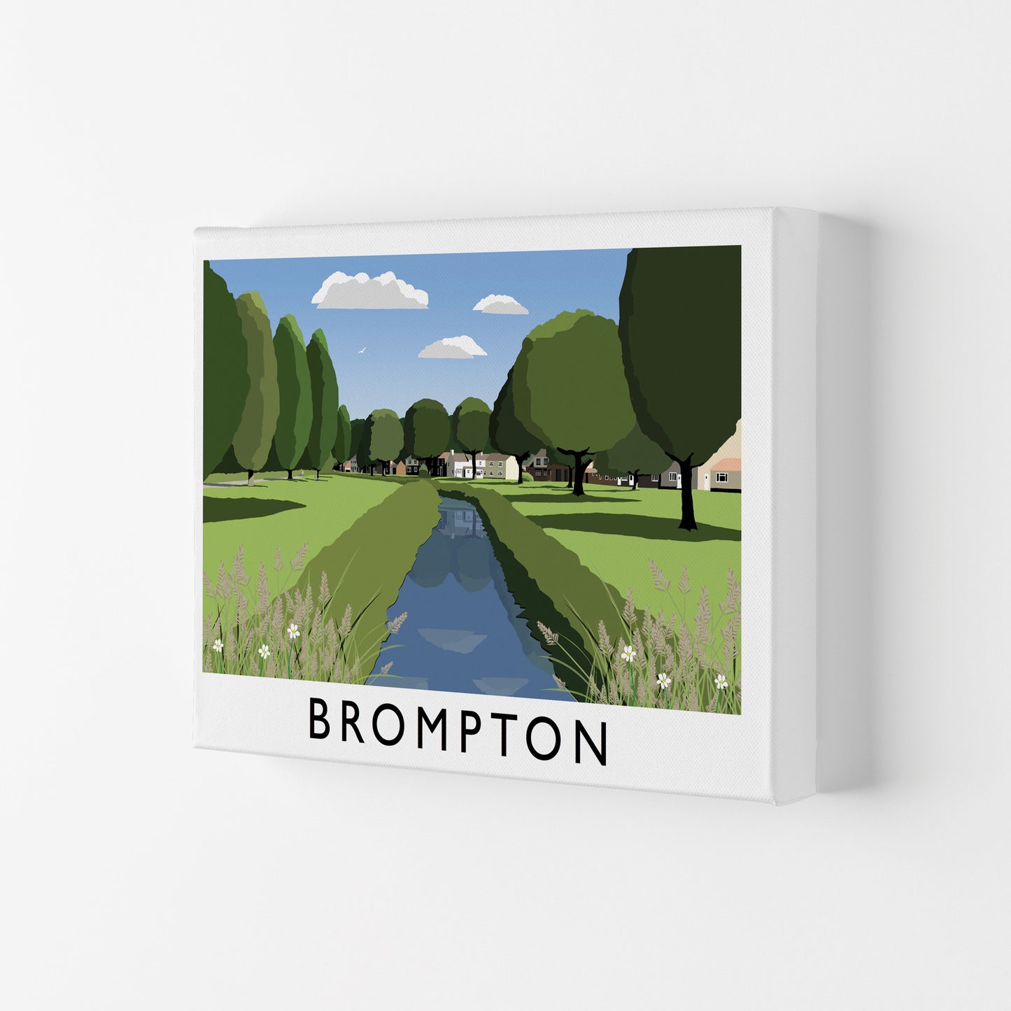 Brompton Art Print by Richard O'Neill Canvas