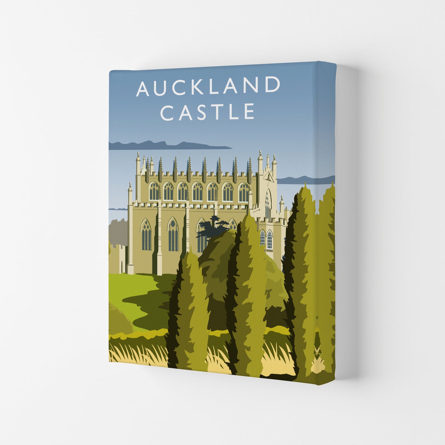 Auckland Castle portrait by Richard O'Neill Canvas