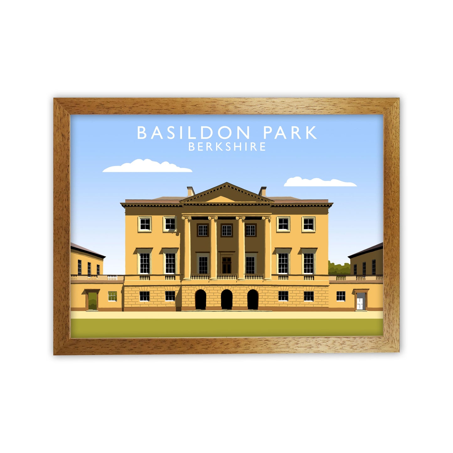 Basildon Park by Richard O'Neill Oak Grain