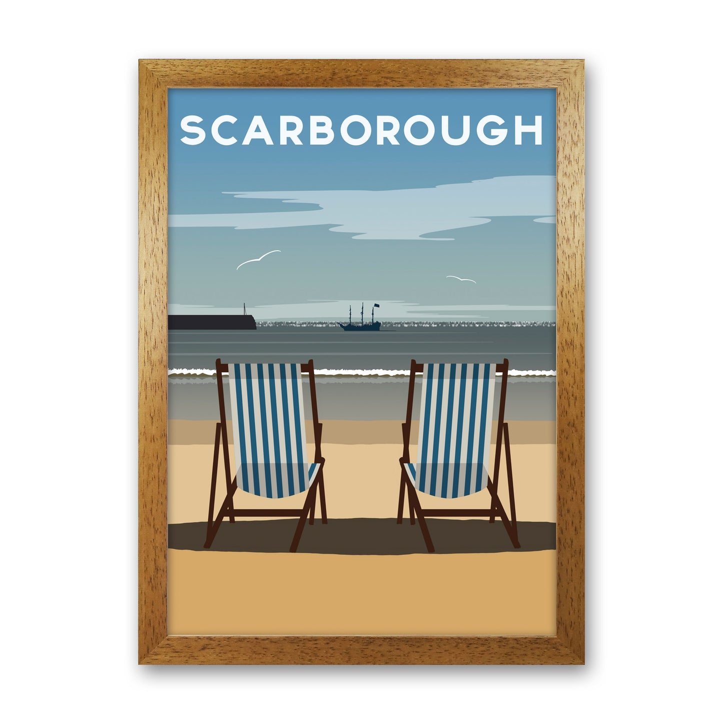 Scarborough 2 by Richard O'Neill Oak Grain