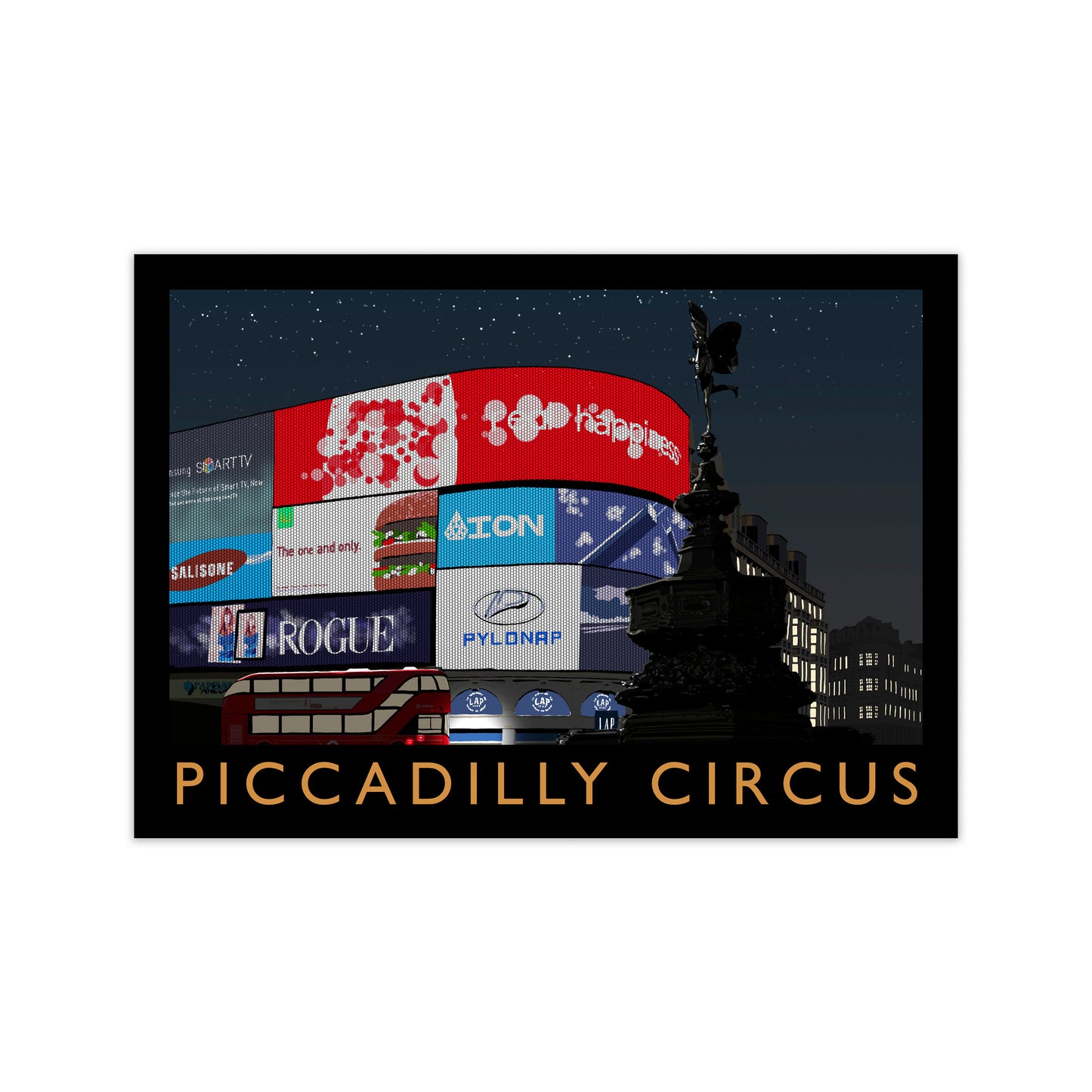 Piccadilly Circus by Richard O'Neill Print Only