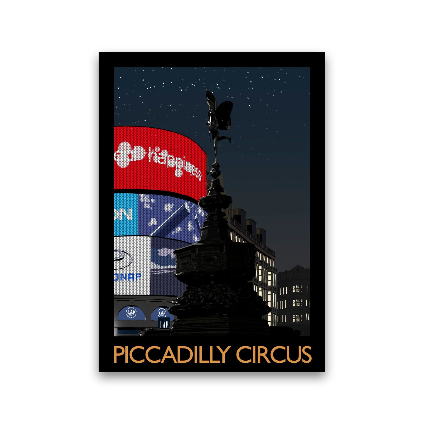 Piccadilly Circus by Richard O'Neill Print Only