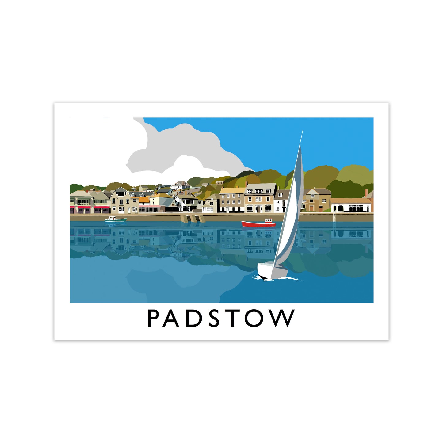 Padstow by Richard O'Neill Print Only