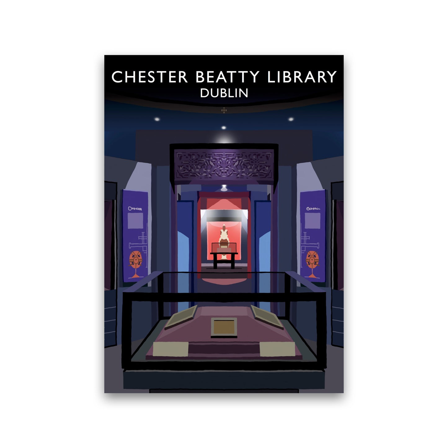 Chester Beatty Library by Richard O'Neill Print Only
