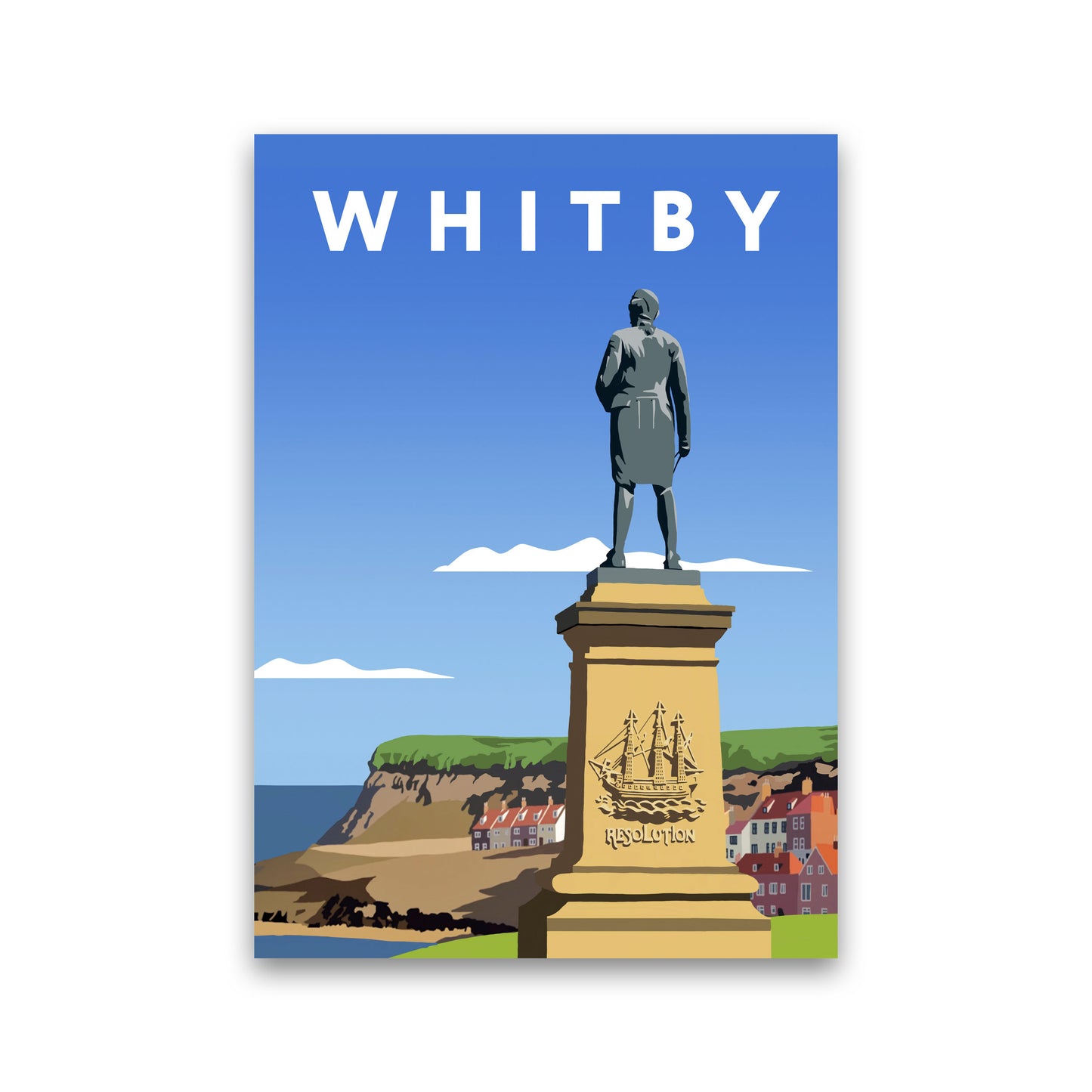 Whitby2 Portrait by Richard O'Neill Print Only