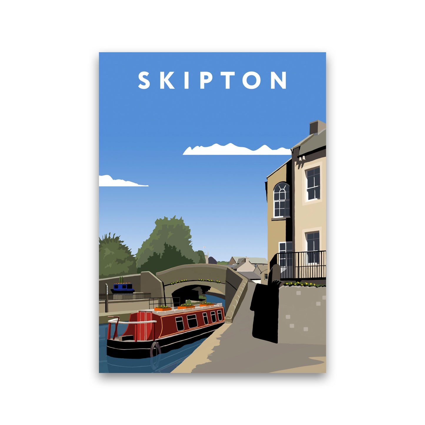 Skipton2 Portrait by Richard O'Neill Print Only