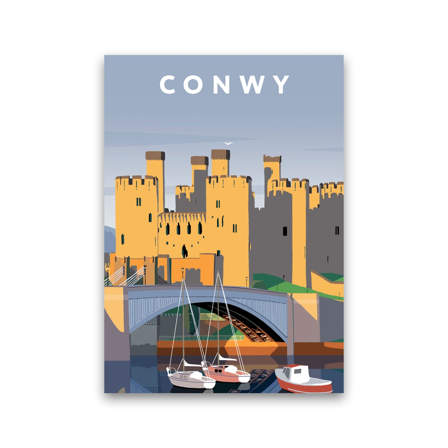Conwy Portrait by Richard O'Neill Print Only