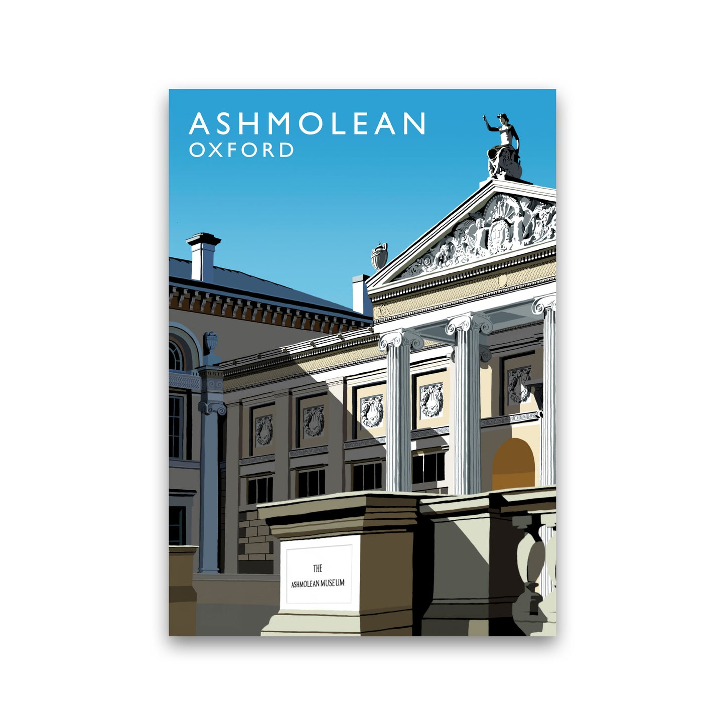 Ashmolean Portrait by Richard O'Neill Print Only