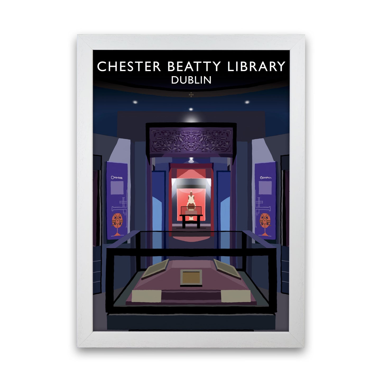 Chester Beatty Library by Richard O'Neill White Grain