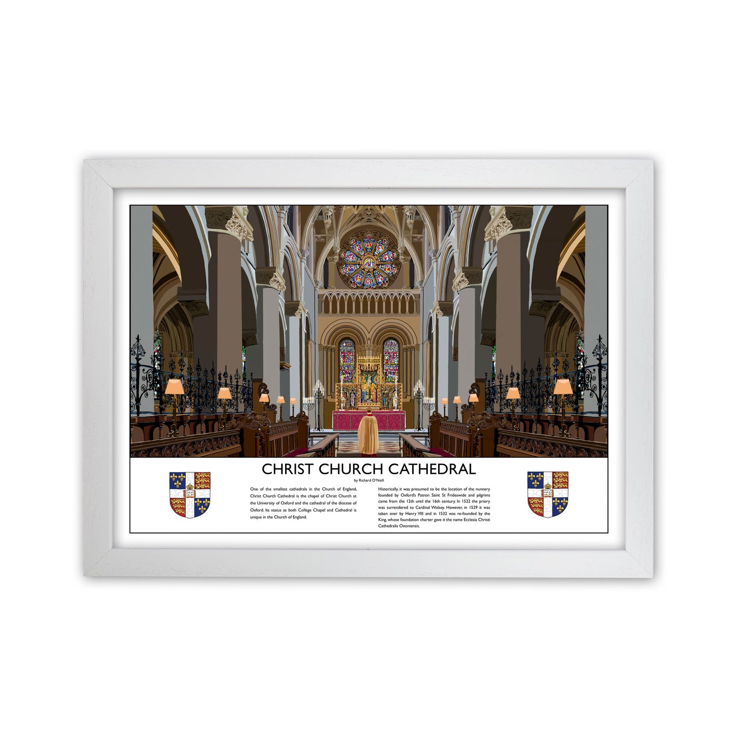Christ Church Cathedral by Richard O'Neill White Grain