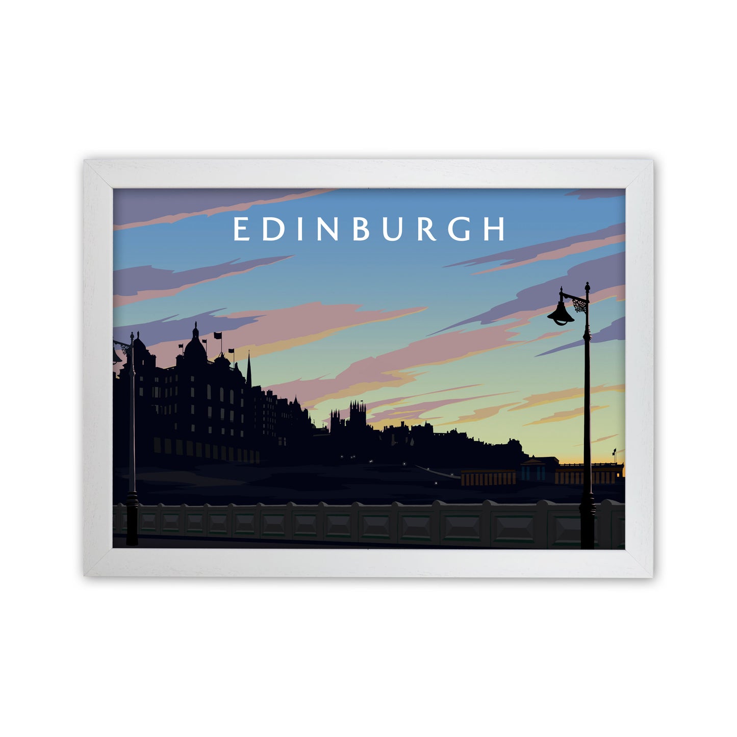 Edinburgh 2 by Richard O'Neill White Grain