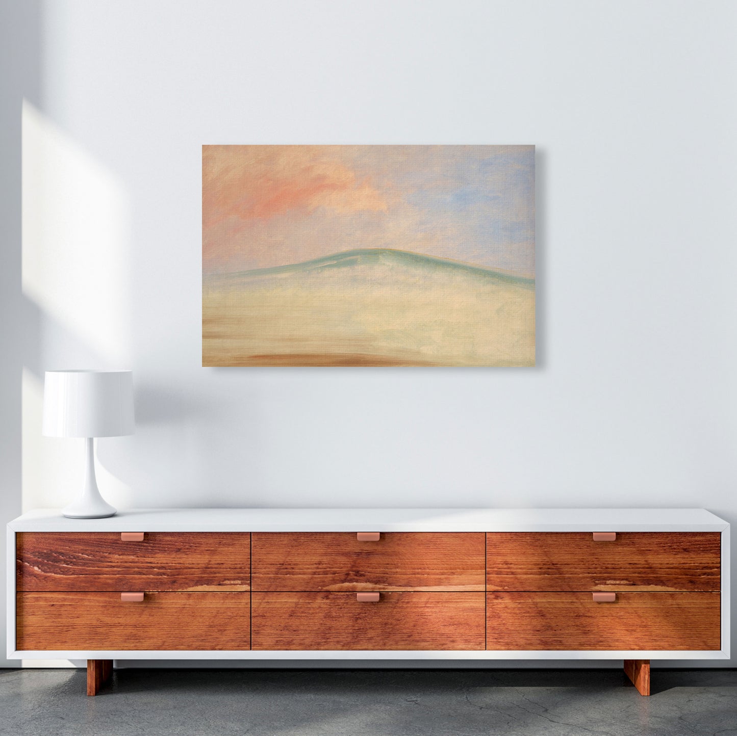 Mountain In the Sky Art Print by Seven Trees Design A1 Canvas