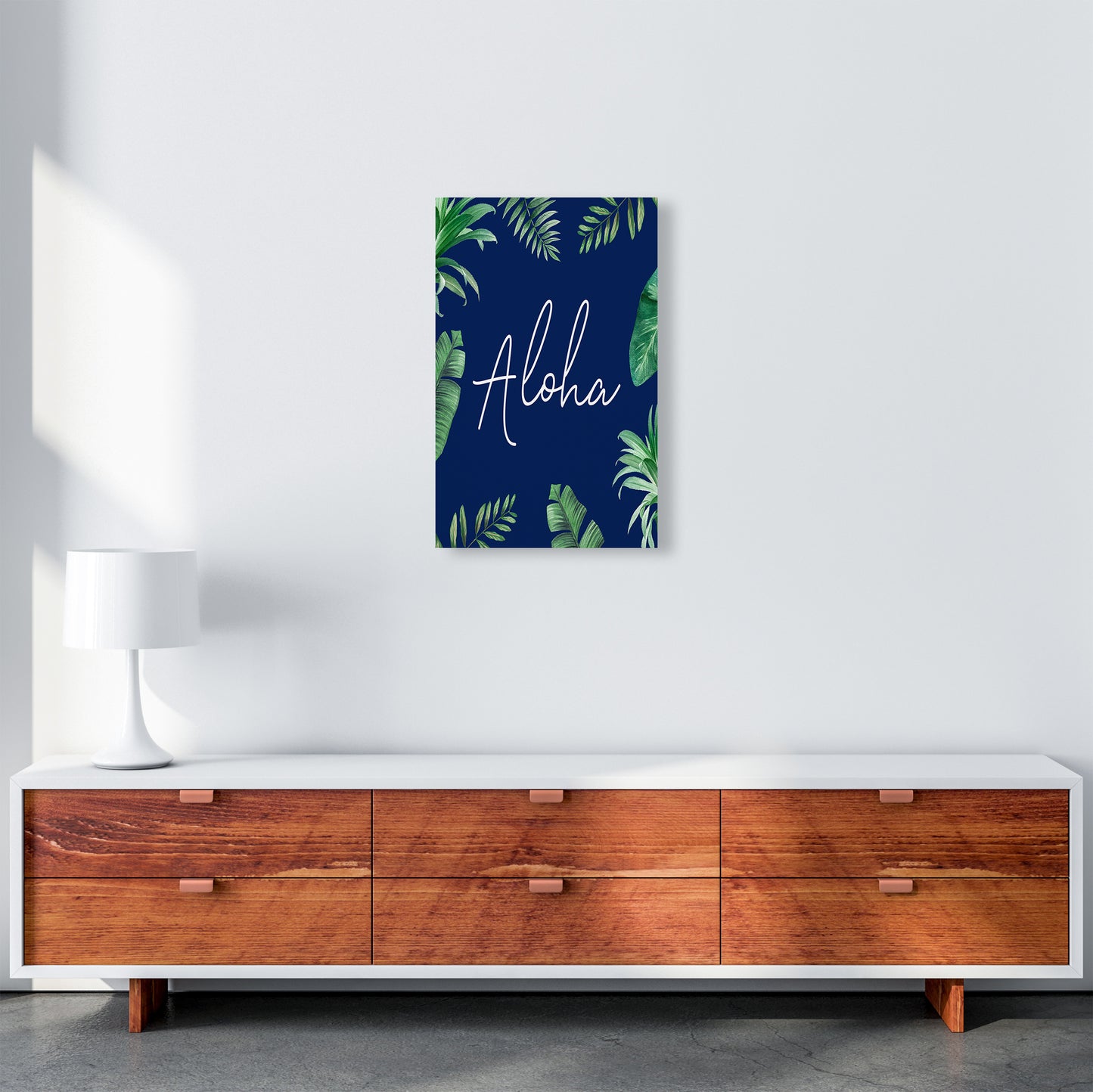 Aloha Botanical Art Print by Seven Trees Design A3 Canvas