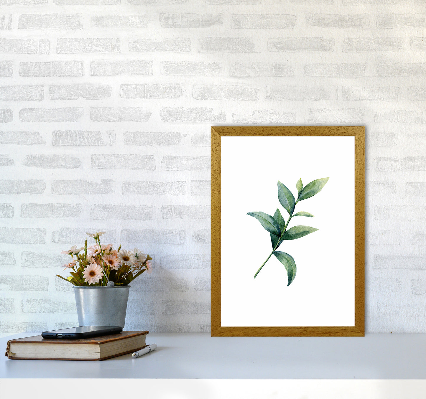 Watercolor Eucalyptus II Art Print by Seven Trees Design A3 Print Only