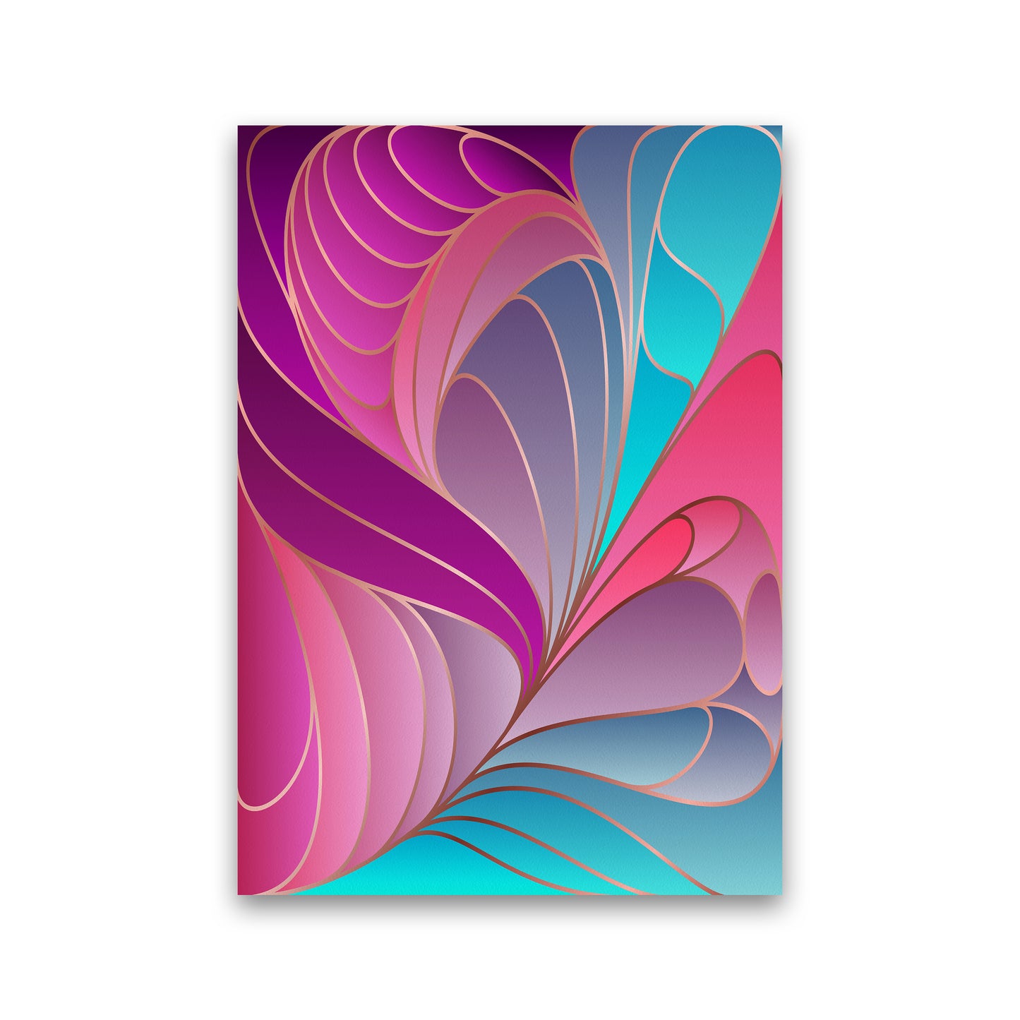 Colorful Art Deco II_ Art Print by Seven Trees Design Print Only
