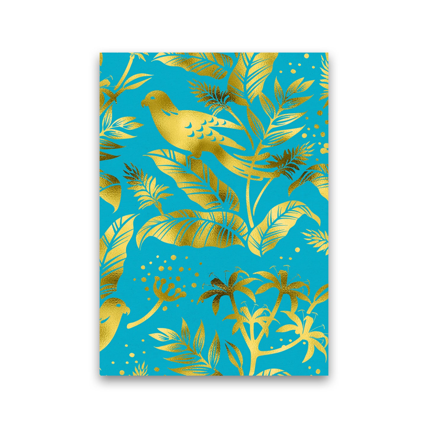 Gold Fauna Art Print by Seven Trees Design Print Only