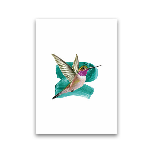 Modern Humingbird I Art Print by Seven Trees Design Print Only