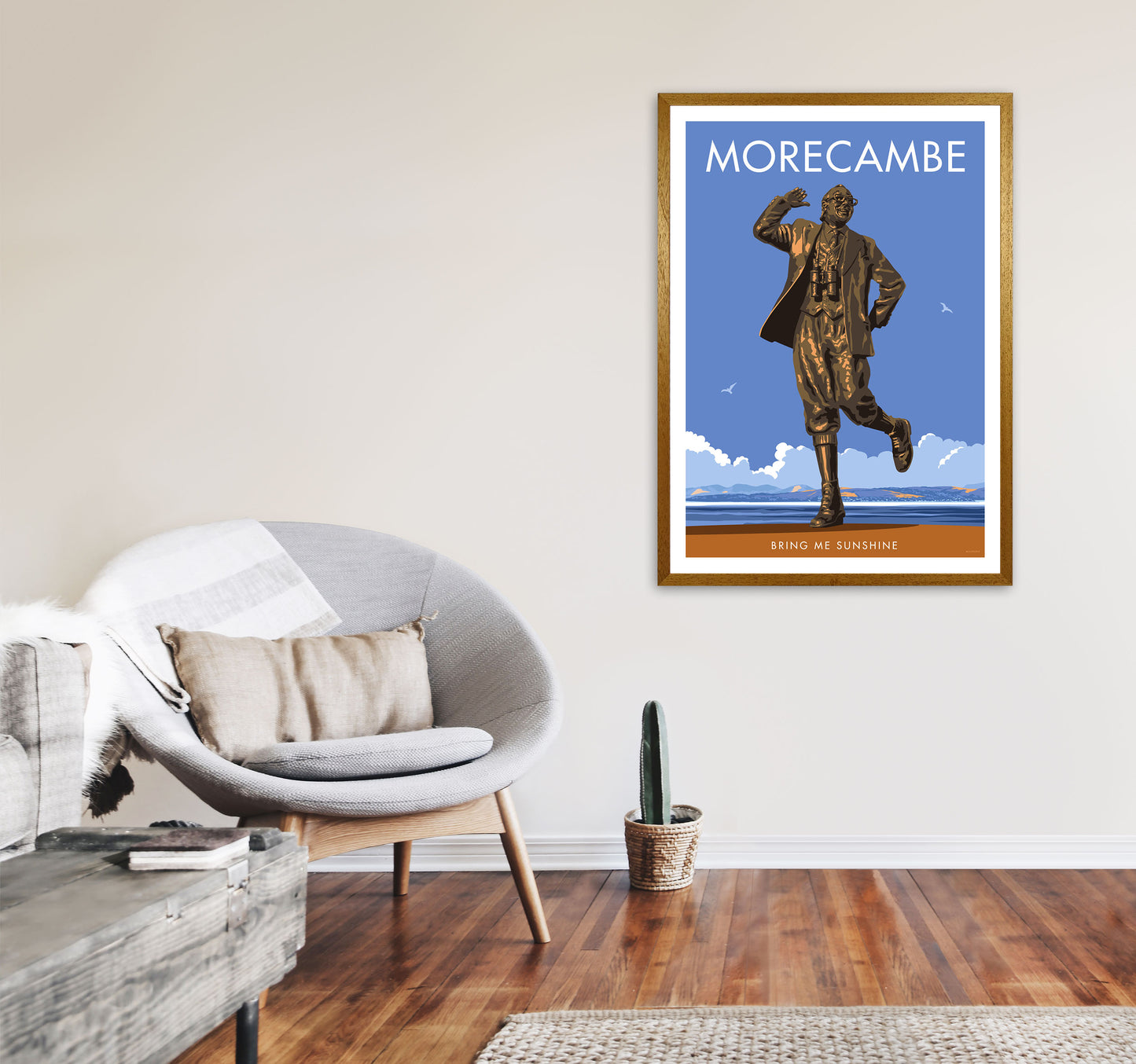 Morecambe by Stephen Millership A1 Print Only