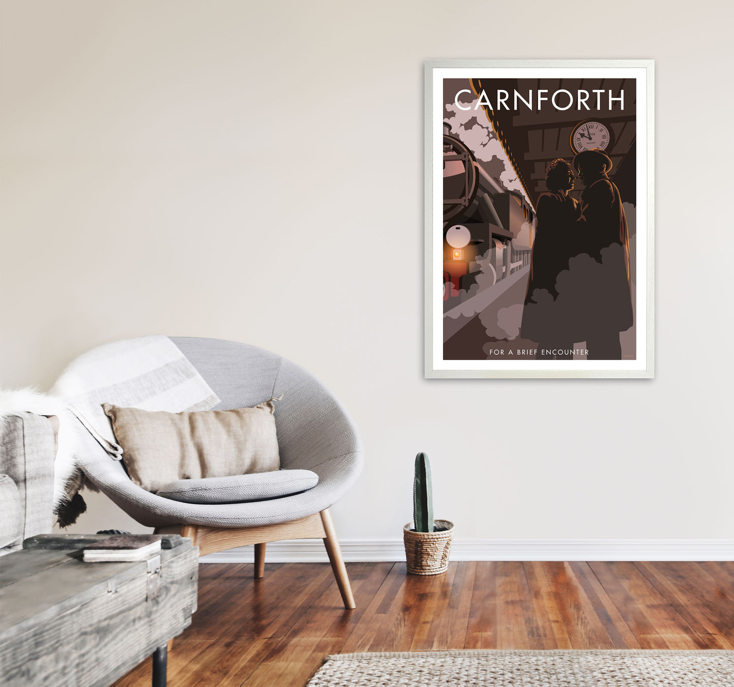 Carnforth by Stephen Millership A1 Oak Frame