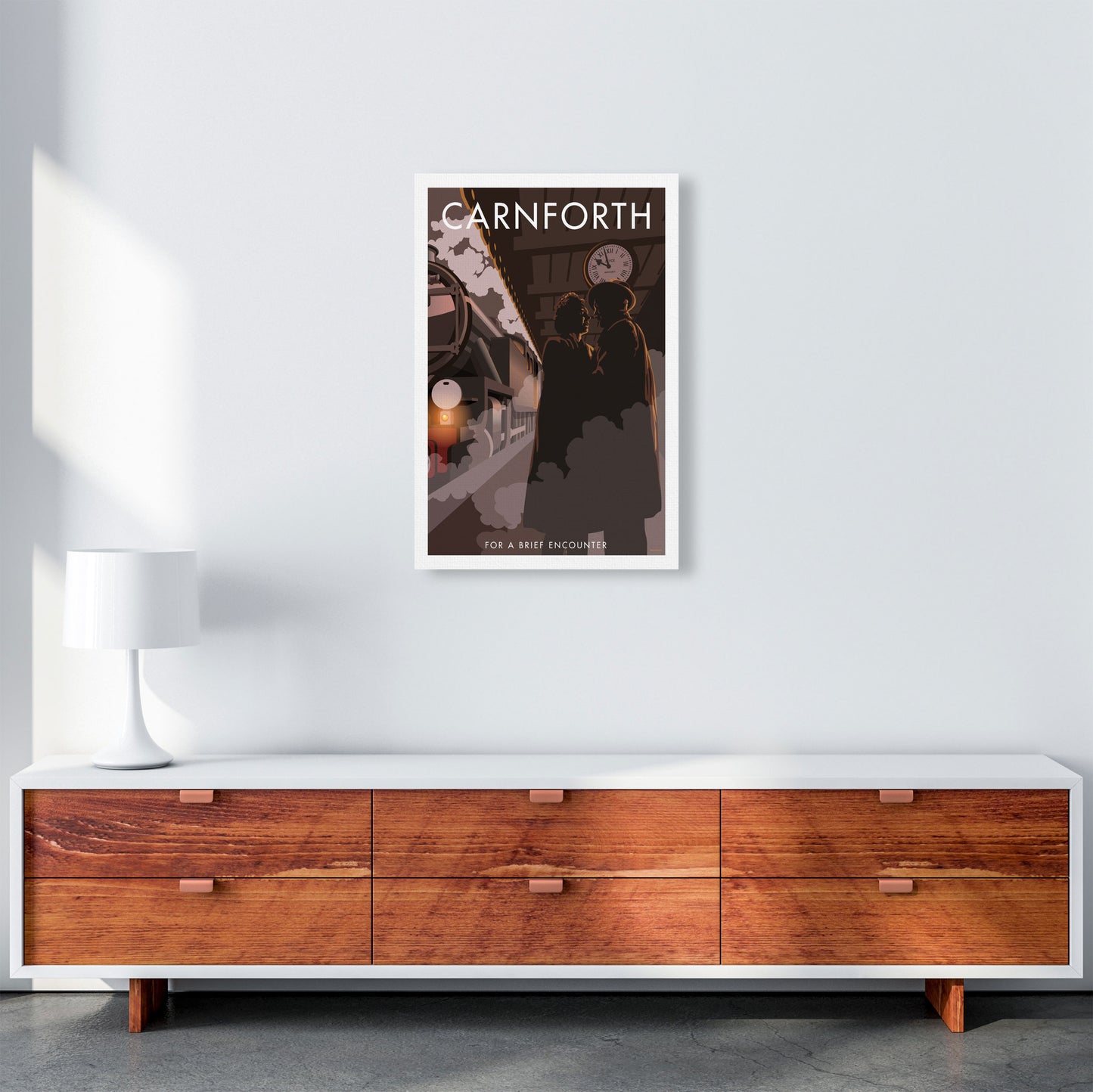 Carnforth by Stephen Millership A2 Canvas