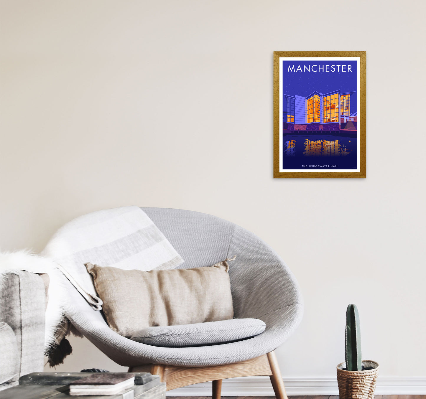 Manchester by Stephen Millership A3 Print Only